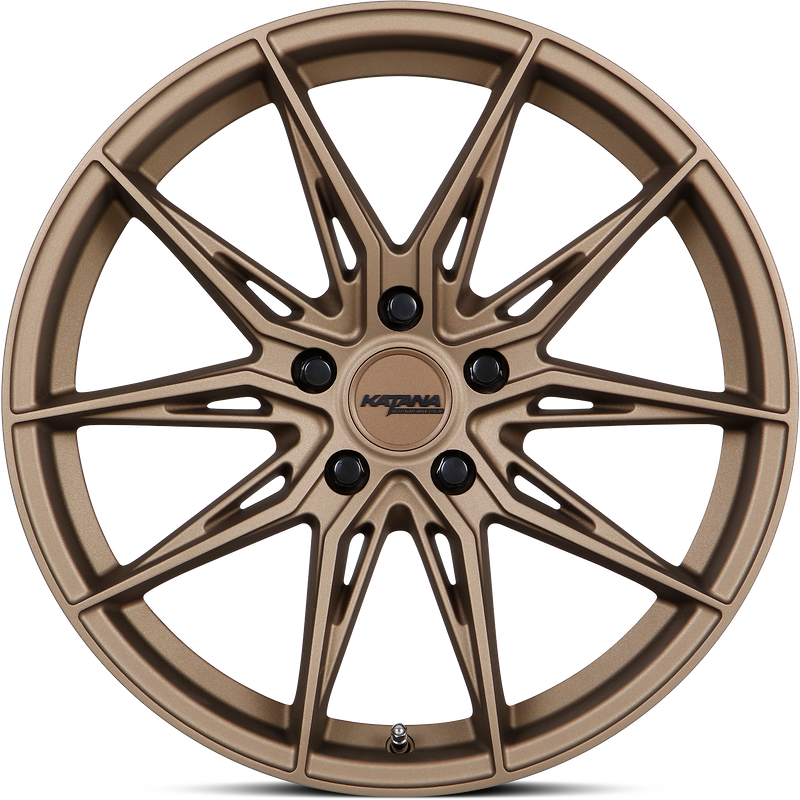 Roues Katana Racing KR10 Bronze Mat - 18x8 - 5x100 - 40 Offset — Roues et jantes