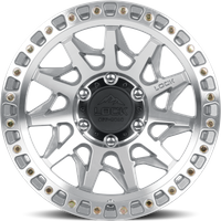 Lock Offroad Lunatic Machined Wheel with Clear Coat - 17x9 - 6x139.7