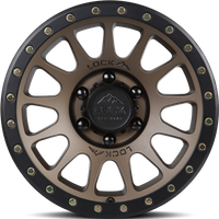 Lock Offroad Yosemite Matte Desert Bronze Wheel with Black Ring — Wheels & Rims