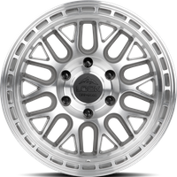 Lock Offroad Onyx Machined Clear Coat Wheels - 17x9 - 5x127 — Wheels & Rims