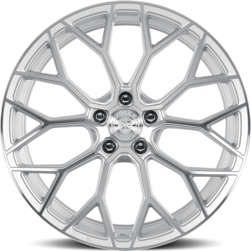 Dolce Performance Pista Gloss Silver Machined Face Wheels 18x8.5