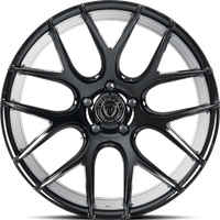 Dolce Performance Monza Gloss Black 18x8.5 Wheels 5x112 Bolt Pattern