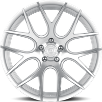 Dolce Performance Monza Gloss Silver Machined Face Wheels 18x8.5
