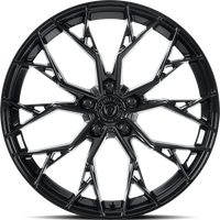 Roues Dolce Performance Aria Noir Brillant - 18x8.5 - 5x112 — Roues et jantes