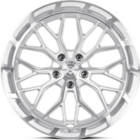 Dolce Performance Magari Gloss Silver Machined Face Wheels 19x8.5 — Wheels & Rims