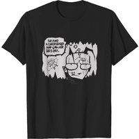 T-shirt Jthm Cheerleader pour hommes en noir — T-shirts pour hommes