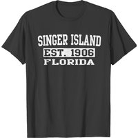 T-shirt pour hommes Souvenirs de Singer Island Florida — T-shirts pour hommes