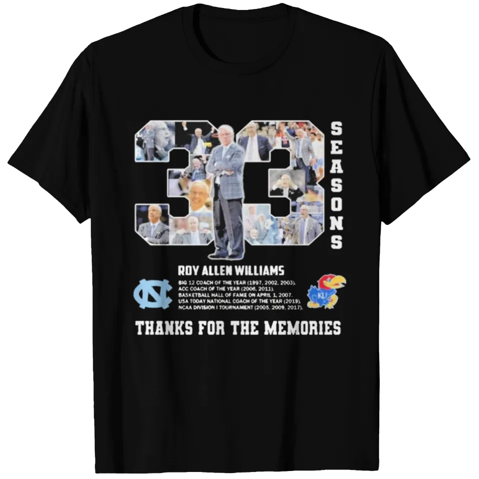 T-shirt pour hommes 33 Roy Allen Williams Of Season — T-shirts pour hommes