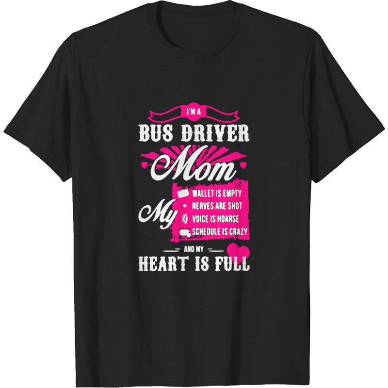 T-shirt Chauffeur de Bus pour Hommes — T-shirts pour hommes