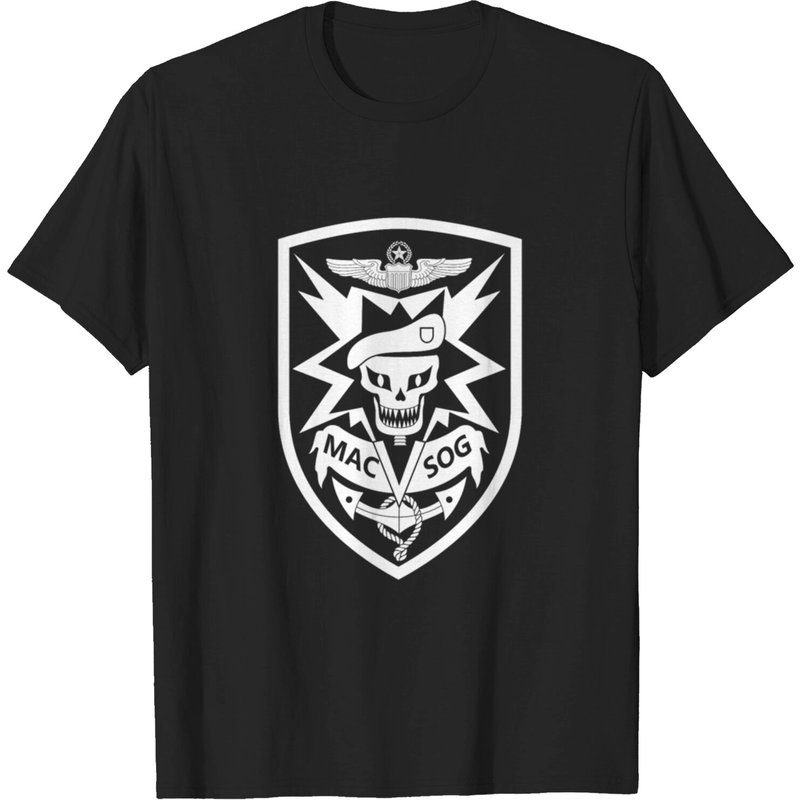 T-shirt blanc pour hommes Mac V Sog — T-shirts pour hommes