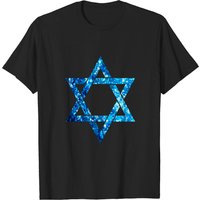 T-shirt Star Of David Israël Magen David pour hommes — T-shirts pour hommes