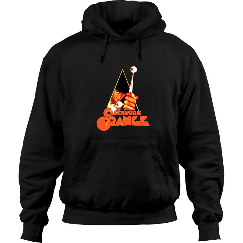 Hoodies Unisex Noirs Clockwork Orange — Sweats à capuche pour hommes