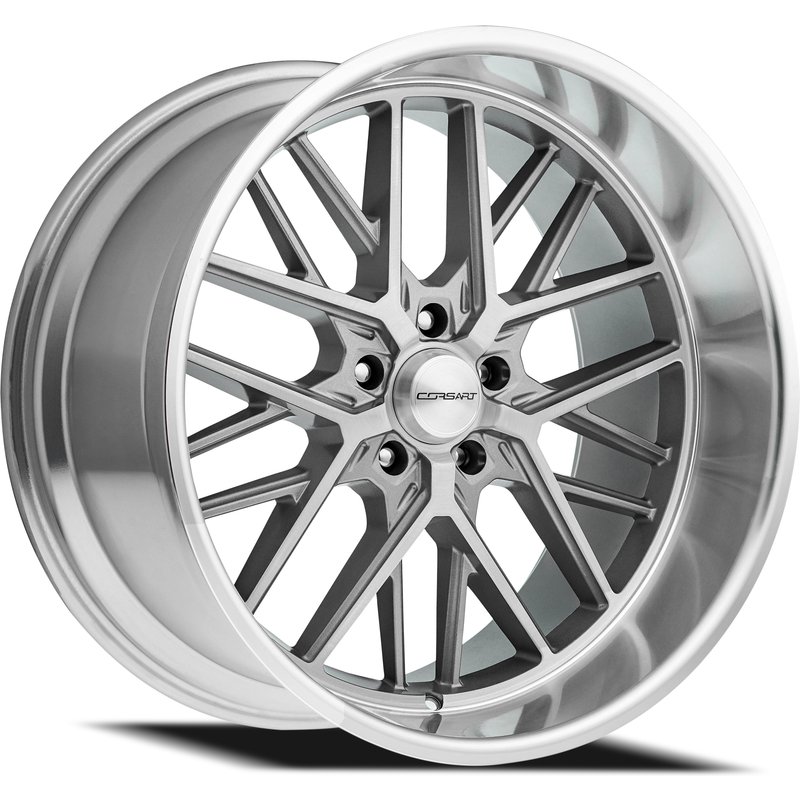 Jantes Corsart Kingpin 5 Gloss Brushed - 20x10 - 5x120.7 - 0 Offset — Roues et jantes