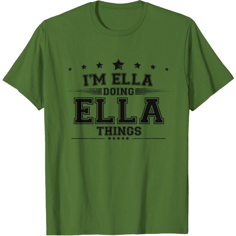 T-shirt I'm Ella Doing Ella Things pour hommes — T-shirts pour hommes