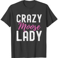 T-shirt Moose pour hommes en noir — T-shirts pour hommes