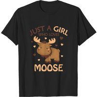 T-shirt Moose pour hommes - Noir
