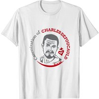 T-shirt pour hommes Saint Charles De Foucauld