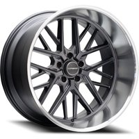 Roues Corsart Kingpin 5 Matte Gunmetal - 20x10 - Motif de boulon 5x120.7