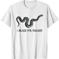 T-shirt I Brake For Snakes pour hommes