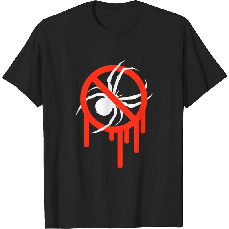T-shirt Amusant No Spiders Allowed pour Hommes — T-shirts pour hommes