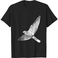 T-shirt Falcon pour hommes en noir