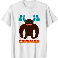 T-shirt Caveman pour hommes - Noir