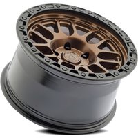 Jantes Arena Boost Centre Bronze Fumé Bord Satin Noir 17x9 — Roues et jantes