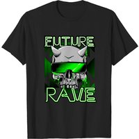 T-shirt Skull Future Rave Lunettes pour Hommes