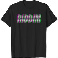 T-shirt Riddim pour hommes en noir