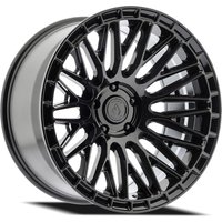 Roues Arena Karma Noir Brillant - 20x10 - Motif de Boulons 5x127
