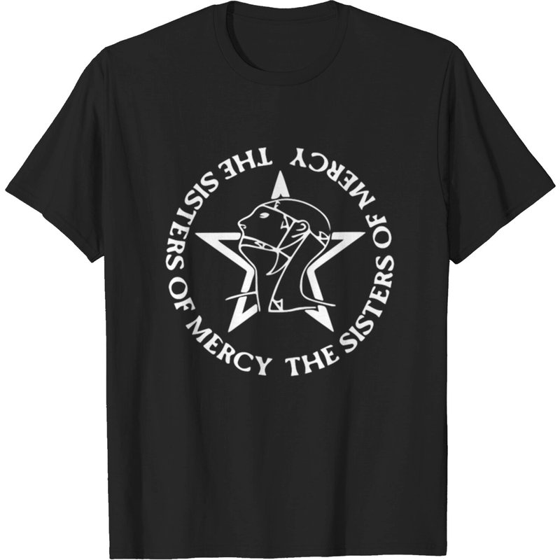 T-shirt pour hommes The Sisters Of Mercy en noir — T-shirts pour hommes