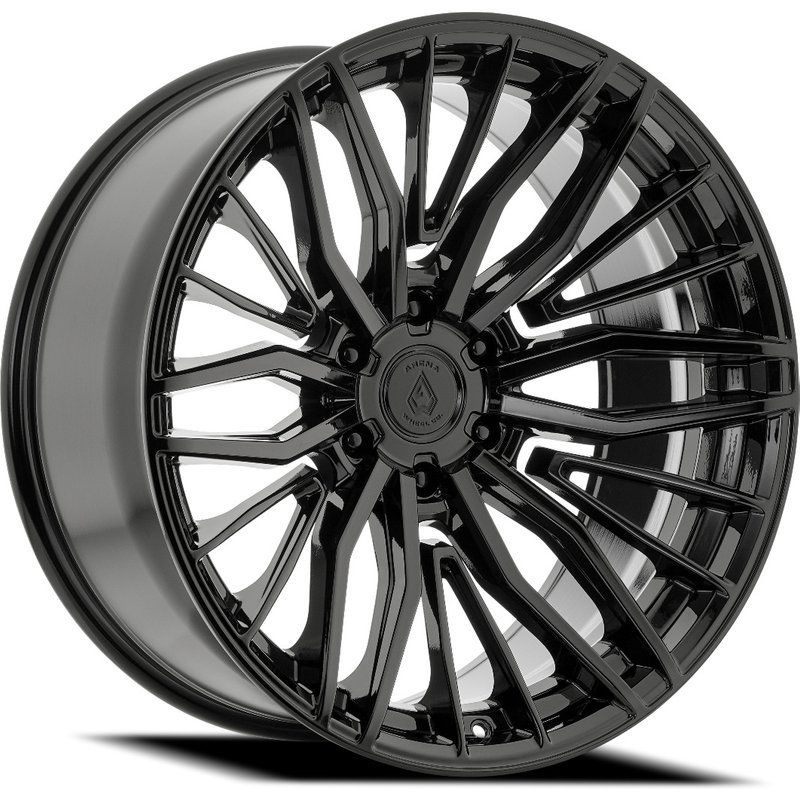 Roues Arena Phantom Noir Brillant - 20x10 - 6x139,7 -18 Offset — Roues et jantes