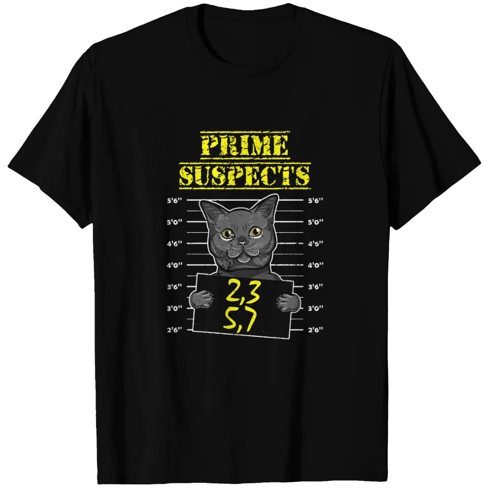 2,3,5,7 - Prime Suspects Men's T-Shirt