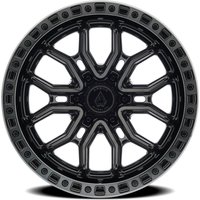 Jante Arena Terra Gloss Black Center Machined DDT Lip 20x10 — Roues et jantes