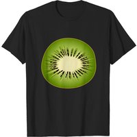 Hand-Drawn Kiwi Slice T-Shirt for Men — Mens T Shirts