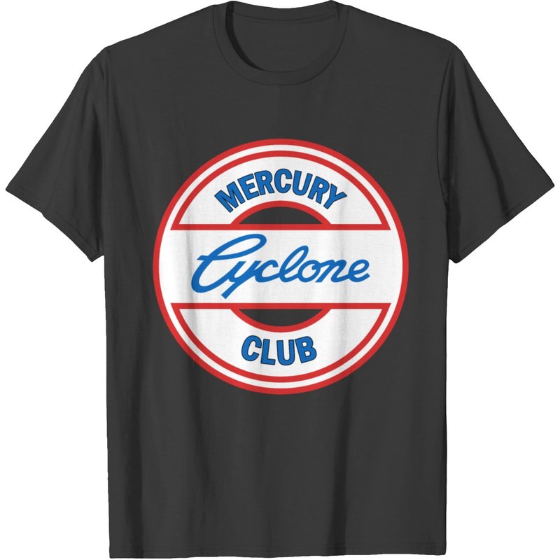 T-shirt Mercury Cyclone Club pour hommes en noir — T-shirts pour hommes