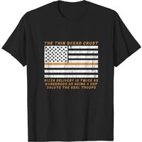 T-shirt Thin Bread Crust pour hommes - Noir