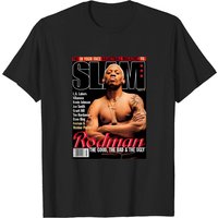 T-shirt classique style vintage Dennis Rodman pour hommes