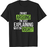 Humor Je N'Argumente Pas, J'Explique T-Shirt pour Hommes — T-shirts pour hommes