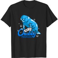 T-shirt Manatee Save The Chubby Mermaids pour hommes