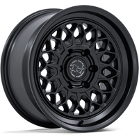 Black Rhino BR034 Graz Matte Black Wheels - 17x8.5 - 6x135