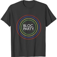 T-shirt pour hommes Bloc Party en noir