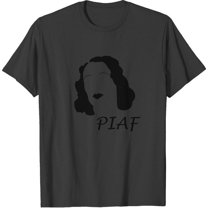T-shirt anniversaire Edith Piaf pour hommes
