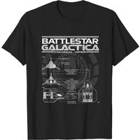 Battlestar Galactica Colonial Viper Men's T-Shirt