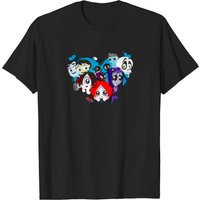 T-shirt Ruby Gloom Cœur pour Hommes en Noir — T-shirts pour hommes