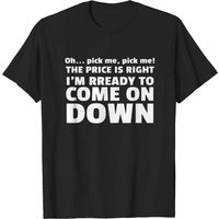 Price Is Right Men's T-Shirt in Black