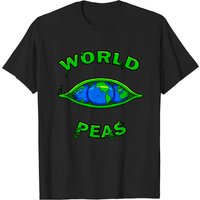 World Peas Men's T-shirt in Black