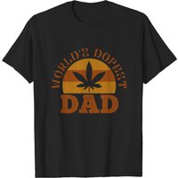 World's Dopest Dad T-Shirt for Men