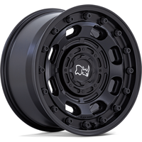 Black Rhino Atlas Matte Black Wheels - 16x8 - 5x160 - 38 Offset — Wheels & Rims