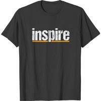 T-Shirt Inspire pour hommes en noir — T-shirts pour hommes